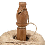 Load image into Gallery viewer, Oak Wire Cutter with Natural Jute Twine Made in France
